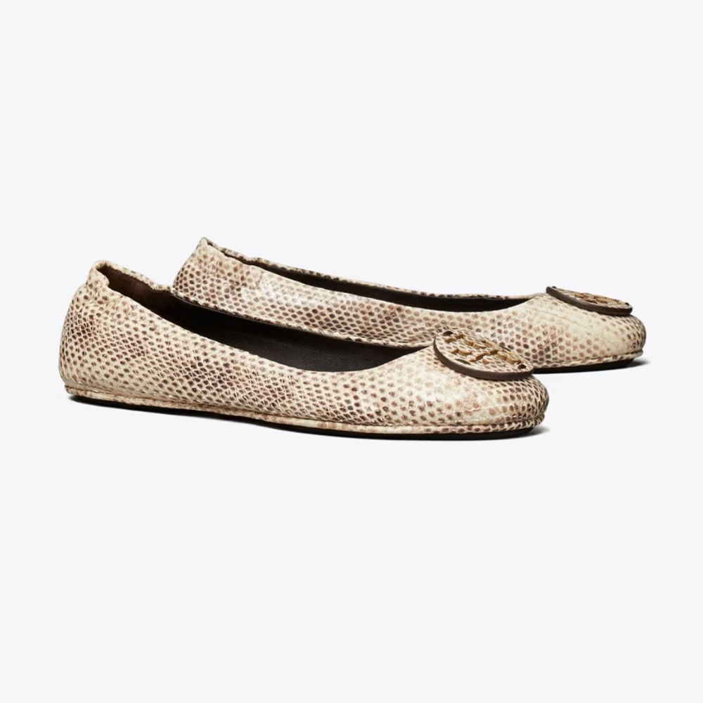 Tory Burch Minnie Travel Ballet flats 8.5 NEW
